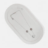 Fine | Boxed Silver 3 Disc Necklace