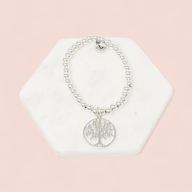 Silver Tree Bracelet