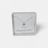 Fine | #2 Bloom Flower Boxed Silver Necklace | LAST ONE