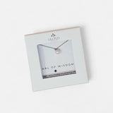 Fine | #2 Pearl of Wisdom Boxed Silver Necklace | LAST ONE
