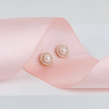 Fine | Pearl of Wisdom Boxed Rose Gold Earring