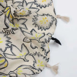 Ladies | Black & White Abstract Print Scarf