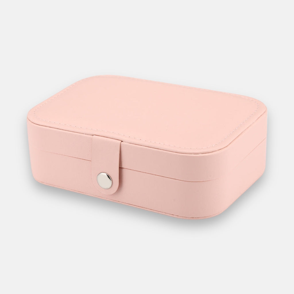 Large Pink Rectangle Jewellery Box