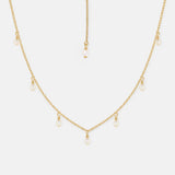 Freshwater Pearl Necklace | 18K Plated | Lillyco