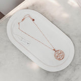 Fine | Boxed Rose Gold Circle of Hearts Pendant Necklace