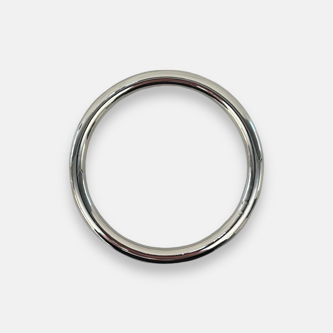 Silver Solid Bangle