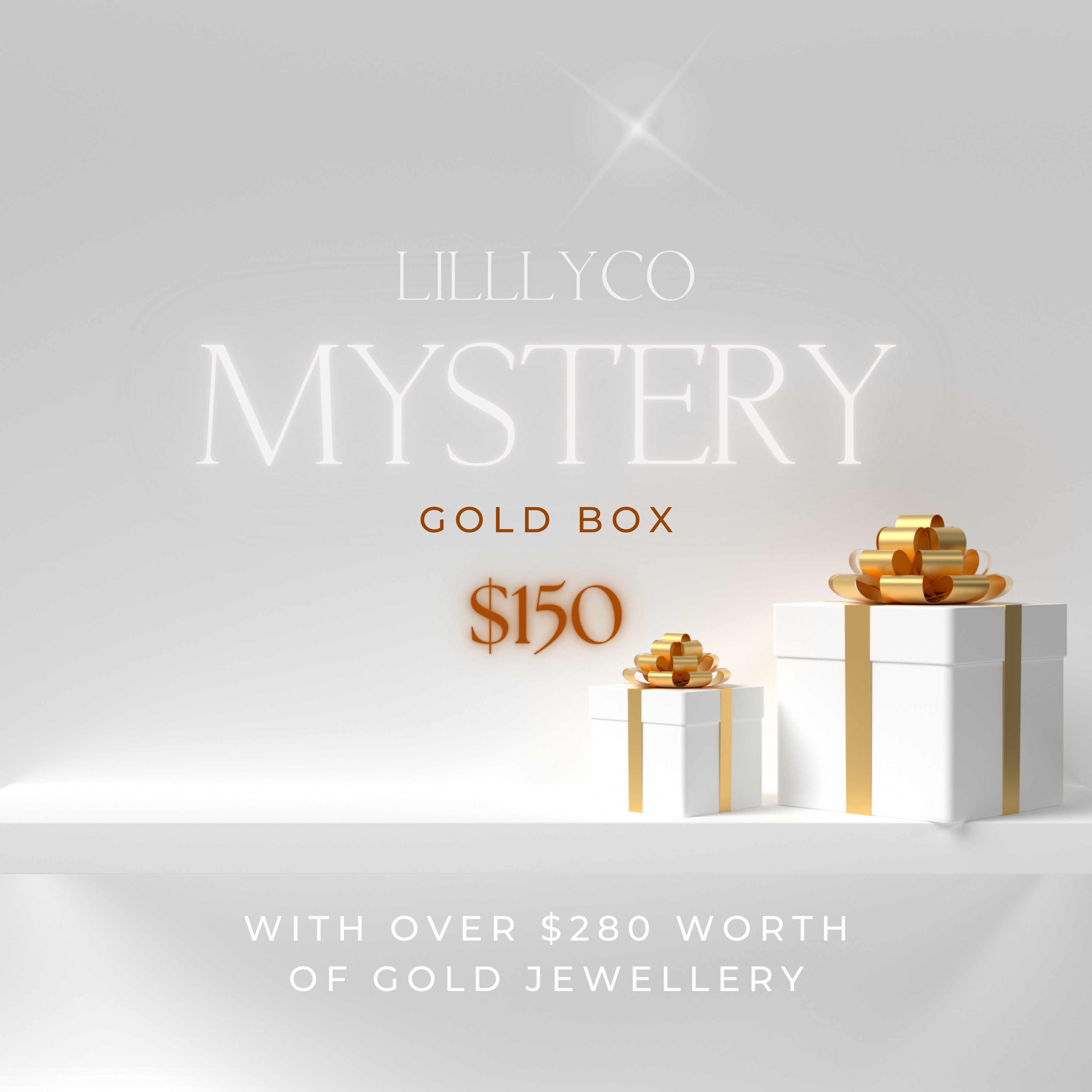 Lillyco Mystery Box | Ladies Jewellery | Light Gold