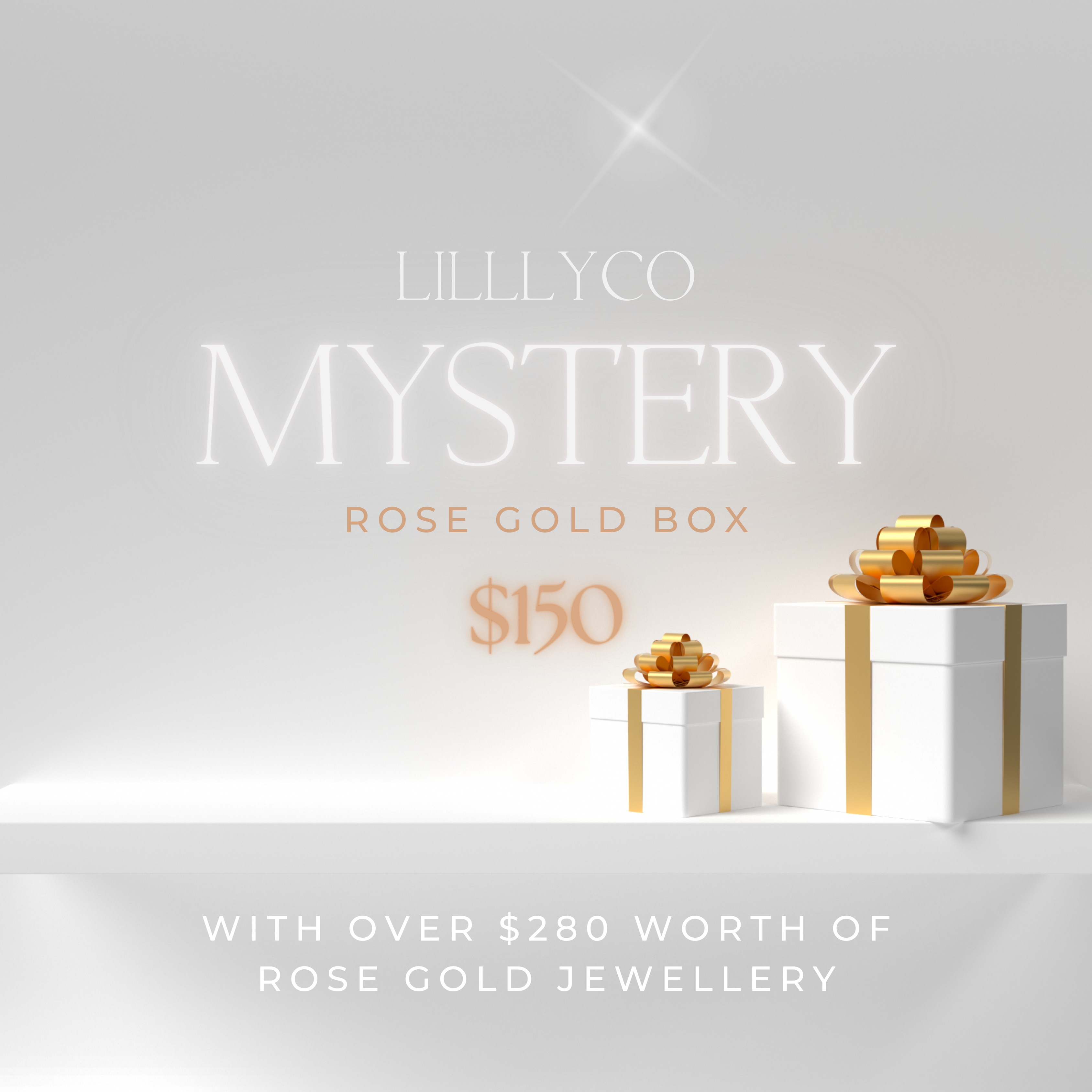 Lillyco Mystery Box | Ladies Jewellery | Rose Gold