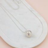 Silver Happy Harmony Ball Necklace