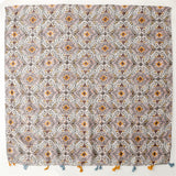 Ladies | Yellow & Brown Floral Printed Scarf
