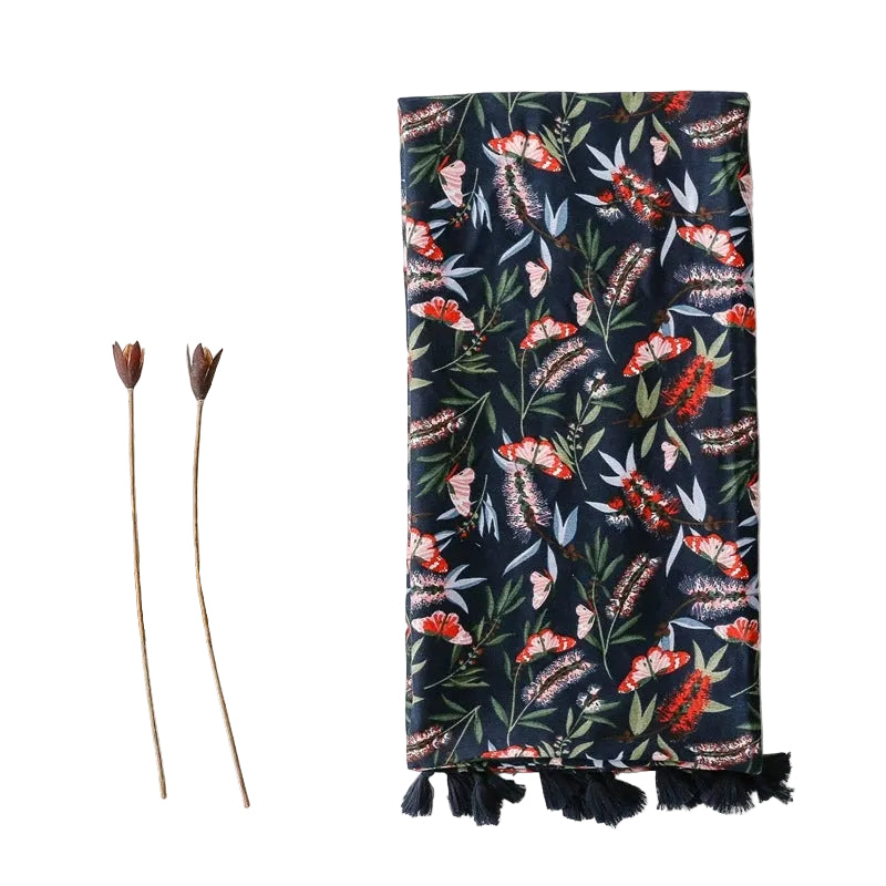 wildflower scarf print
