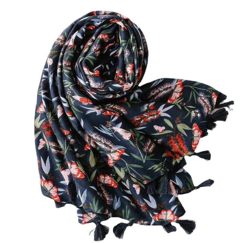 Ladies | Wildflower Print Scarf