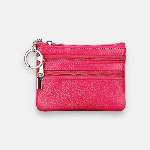 Pink Small Zip Wallet