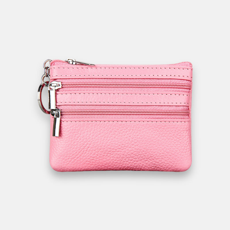 Baby Pink Small Zip Wallet