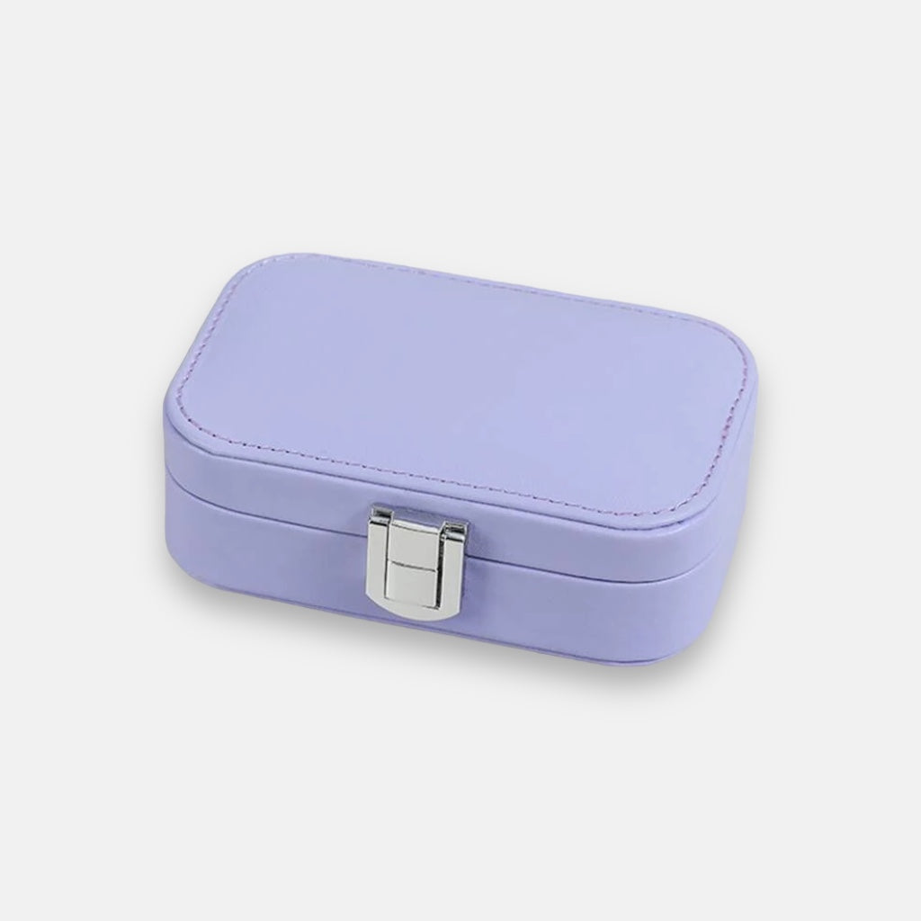 Lilac | Mini Rectangle Travel Jewellery Box