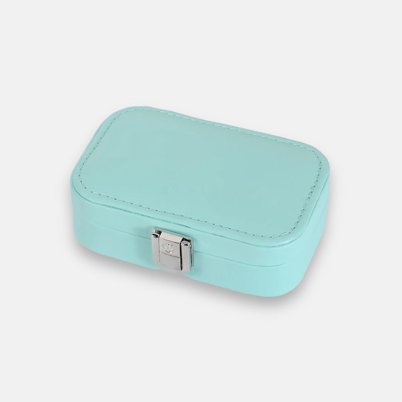 Mint Mini Travel Rectangle Jewellery Box