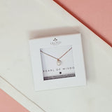 Fine | #2 Pearl of Wisdom Boxed Rose Gold Necklace