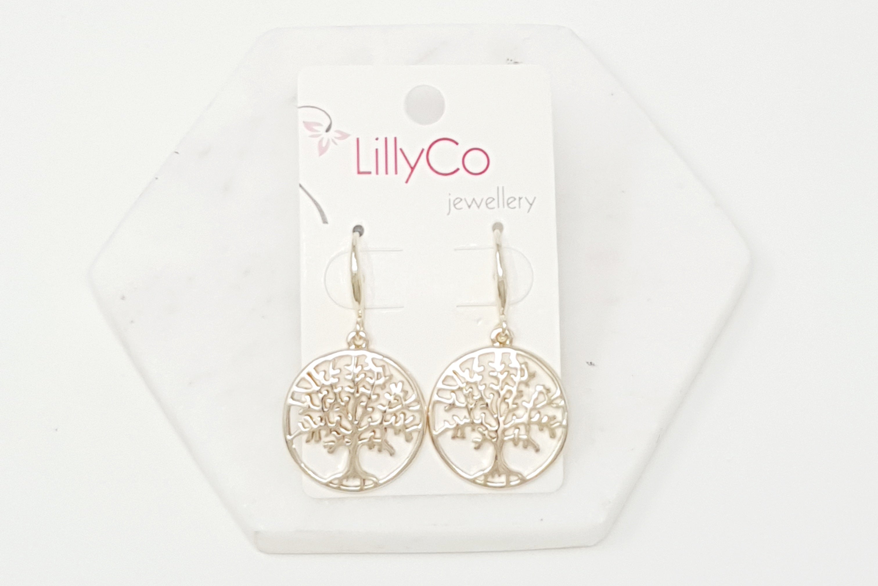 TREE | Gold Tree Earring