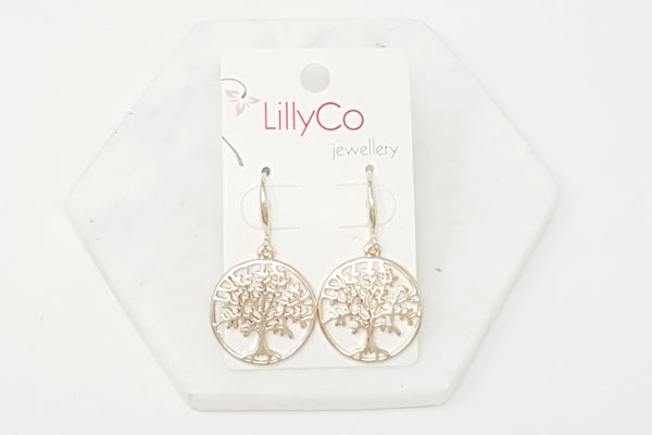 TREE | Gold Tree Earring