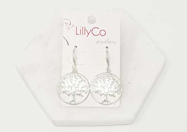 TREE | Silver Tree Earring