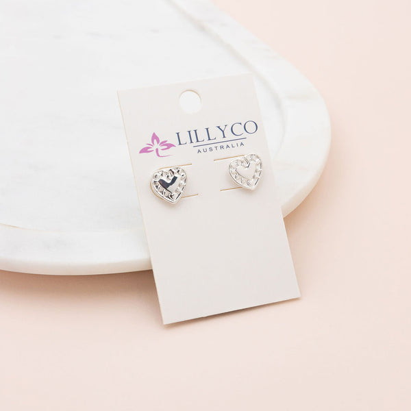 Limited Edition | Silver Heart Earring