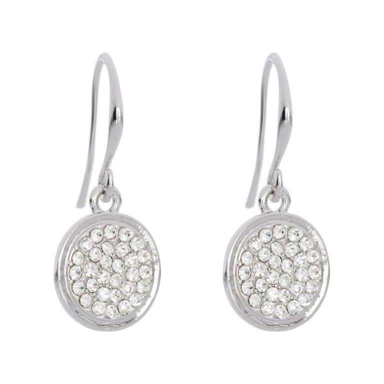 Fine | Silver Drop Cubic Zirconia Earring