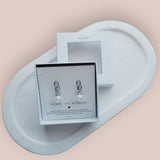 Fine | Boxed Silver Crystal & Pearl Earrings