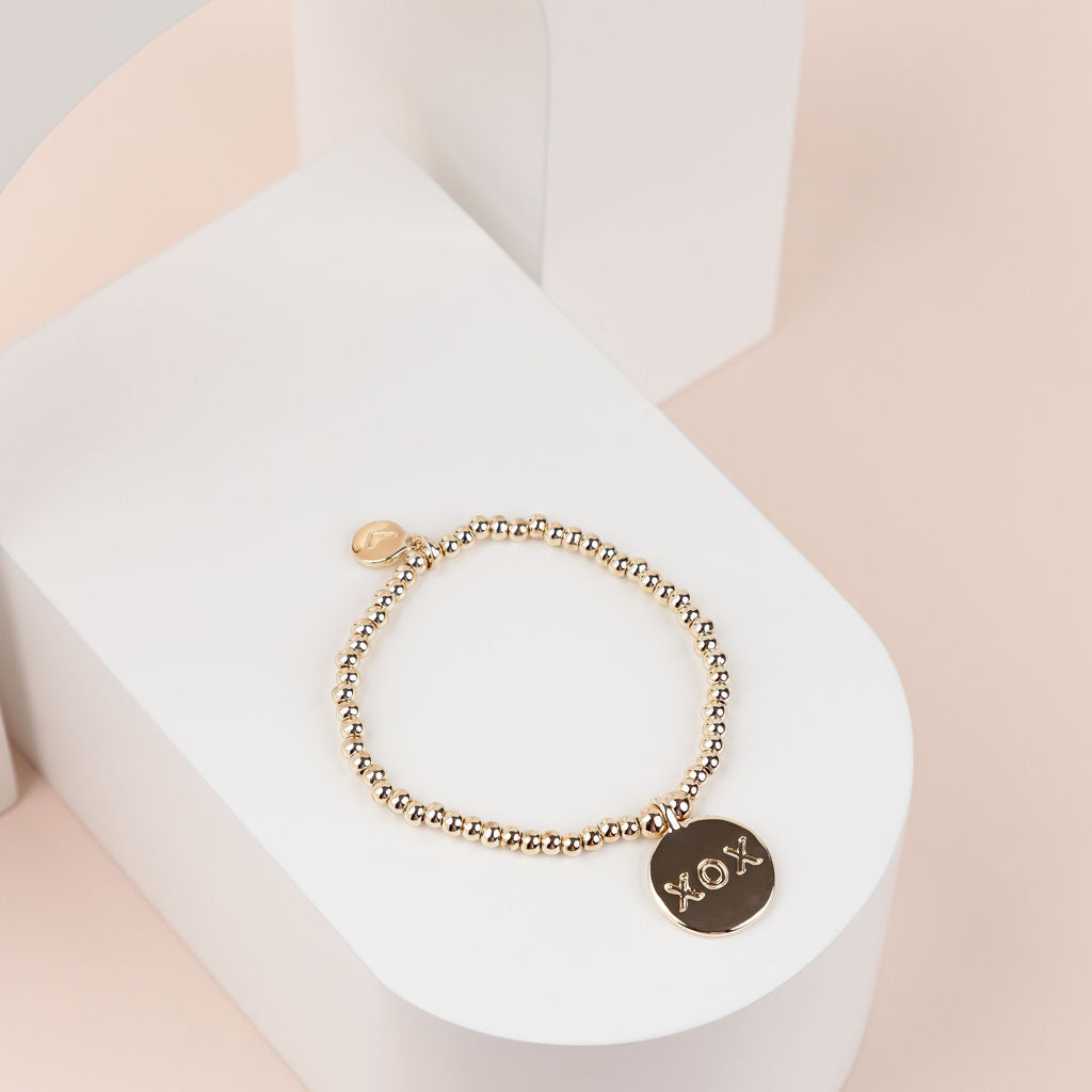 Light Gold XOX Bracelet
