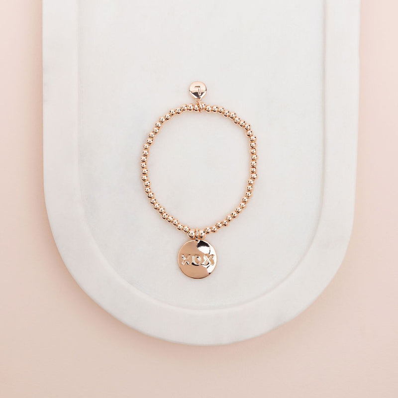 LIMITED EDITION | Rose Gold XOX Bracelet