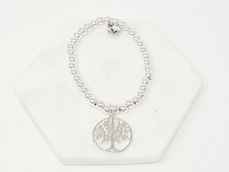 Silver Tree Bracelet