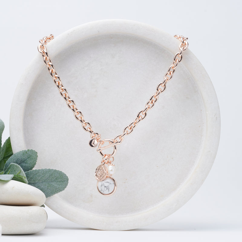 SHORT | Rose Gold Chunky Chain