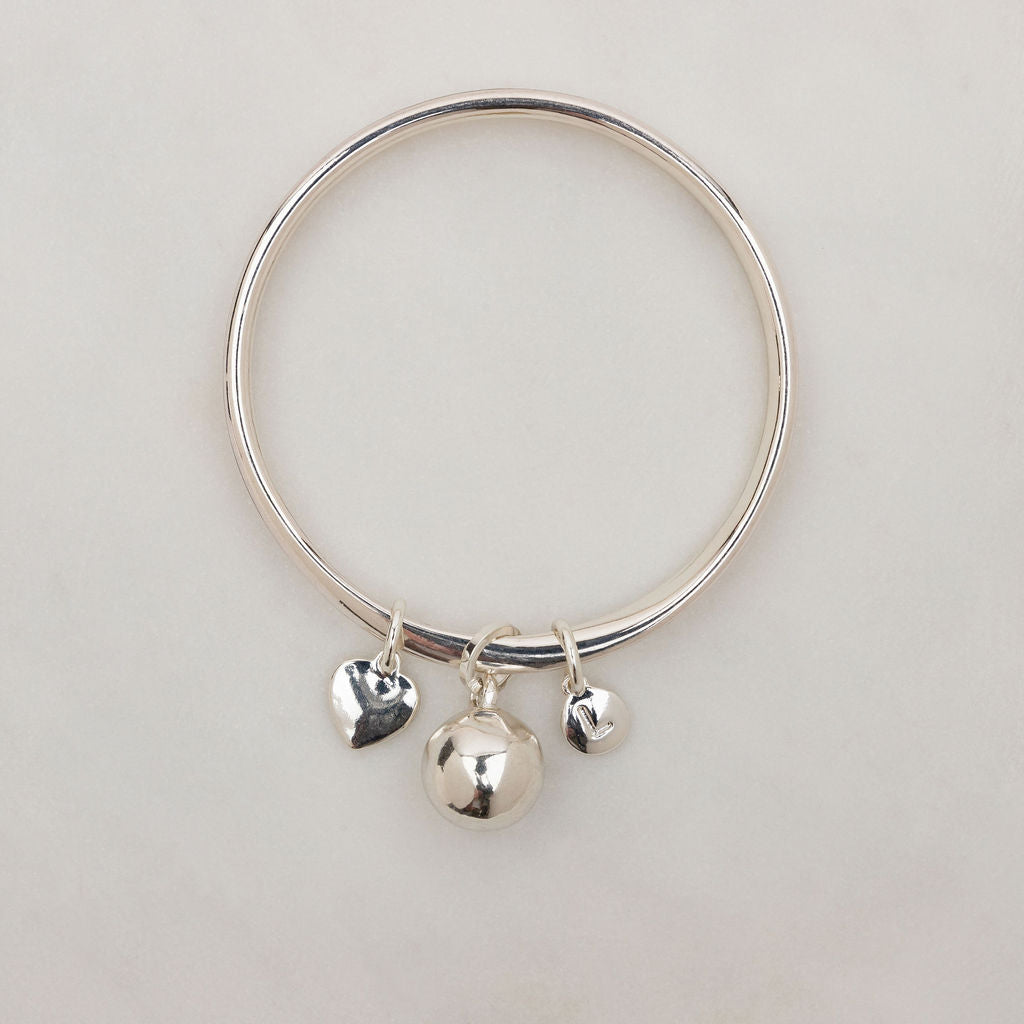 LIMITED EDITION | Silver Ball Bangle