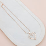 SHORT | Rose Gold J1 Favorite Heart Necklace