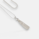Silver J1 Favourite Tassel Necklace