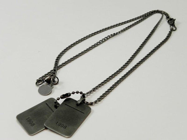ManCo | Long and Short Dog Tag Necklace