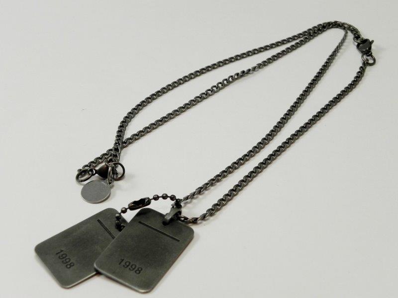 ManCo | Long and Short Dog Tag Necklace