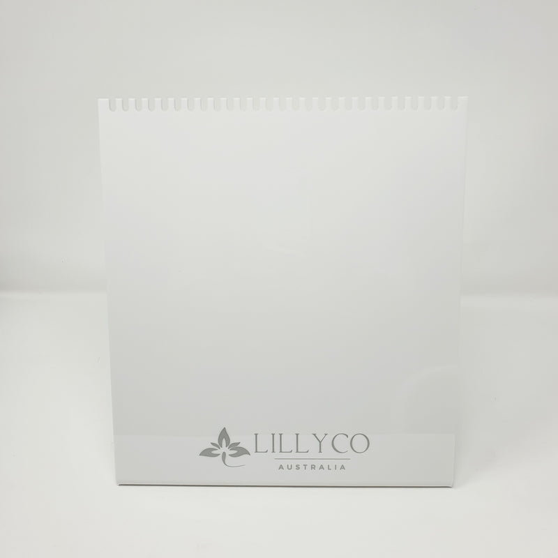 White Acrylic Short Necklace Stand | Lillyco AUSTRALIA